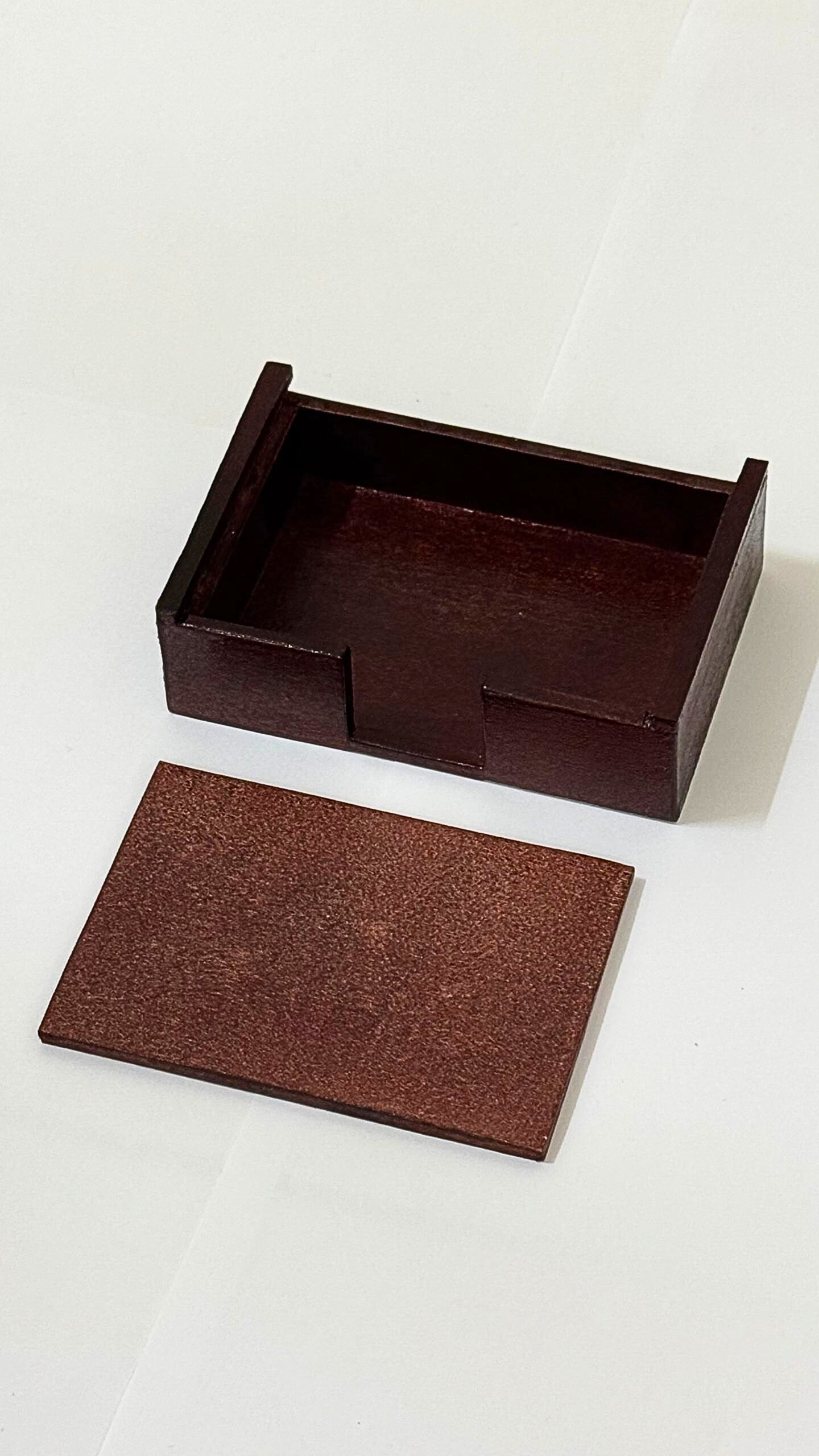Wooden Business Card Holder (Walnut)