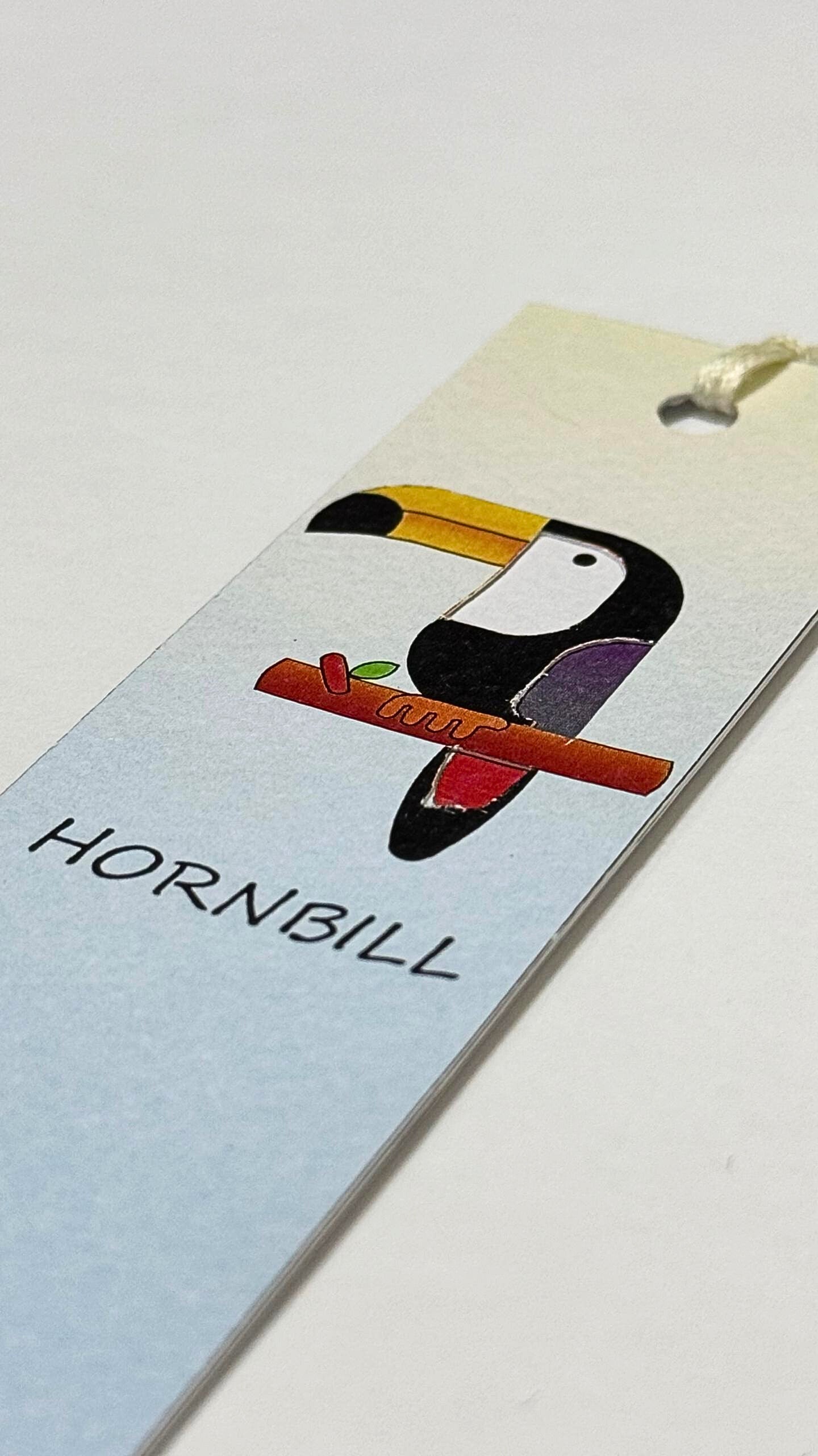 Honsbill – Paper Art Bookmark