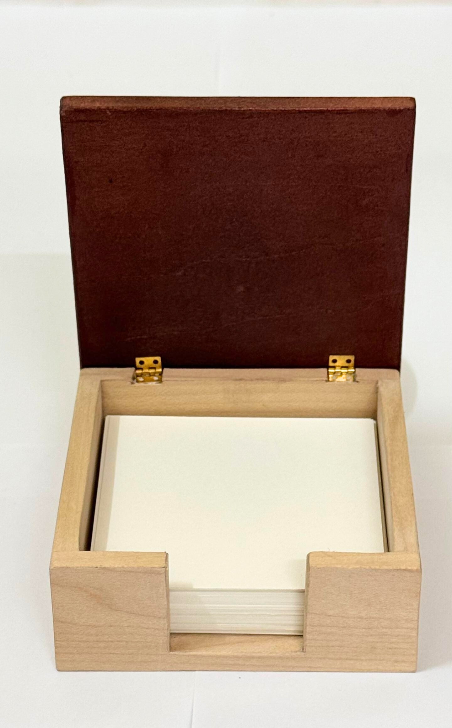Wooden Memo Holder (Walnut / Natural Maple)