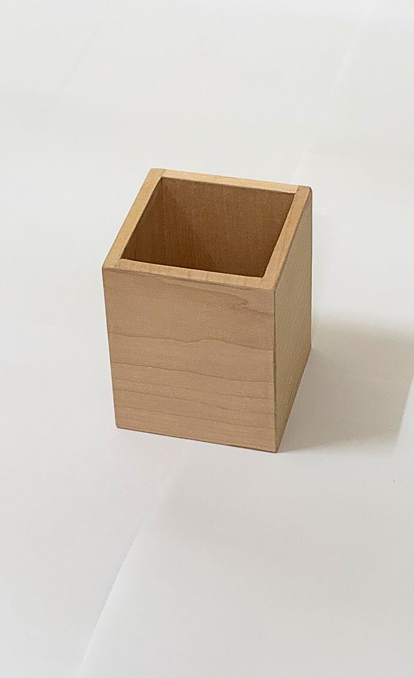 Wooden Pen Holder (Natural Maple)