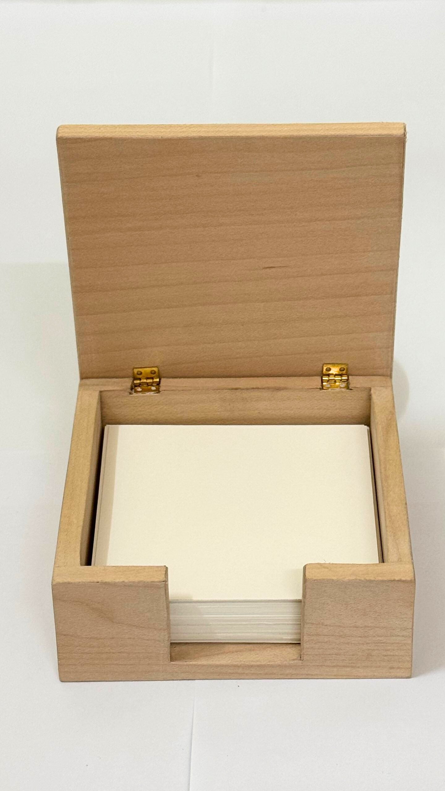 Wooden Memo Holder (Natural Maple)