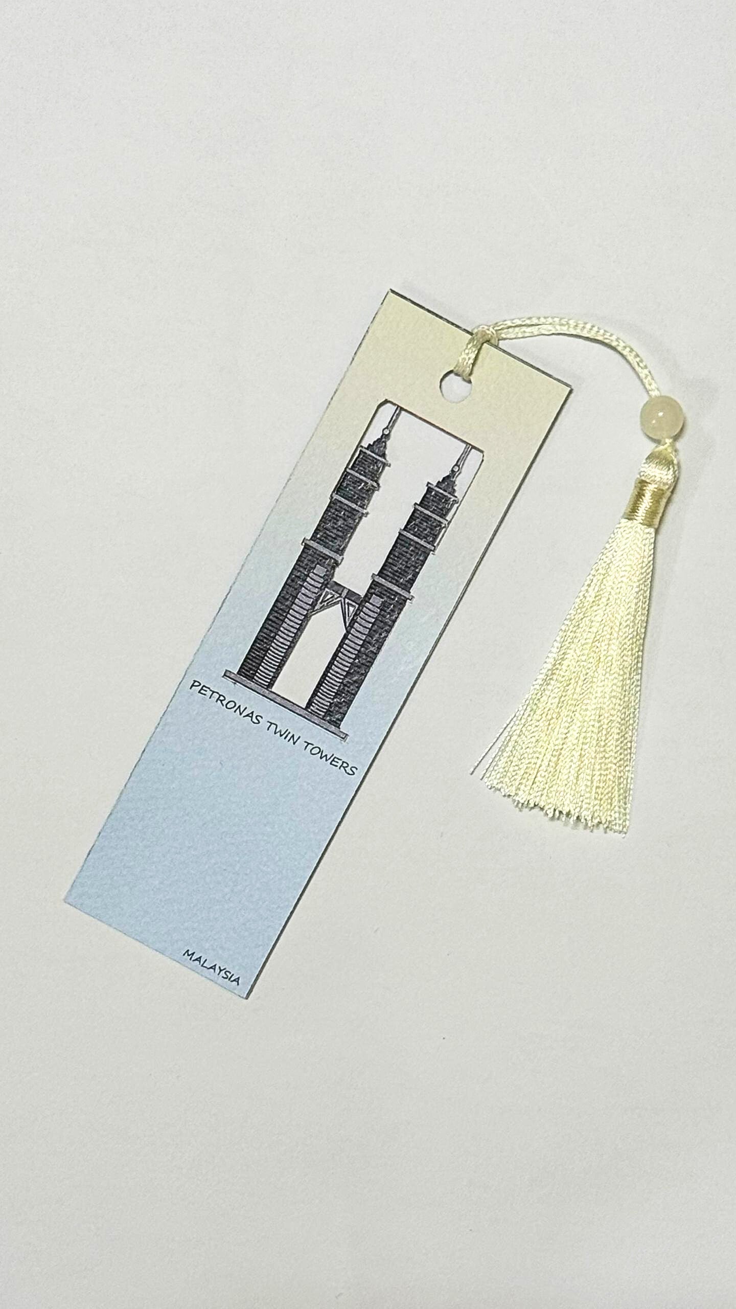 Petronas Twin Towers – Paper Art Bookmark