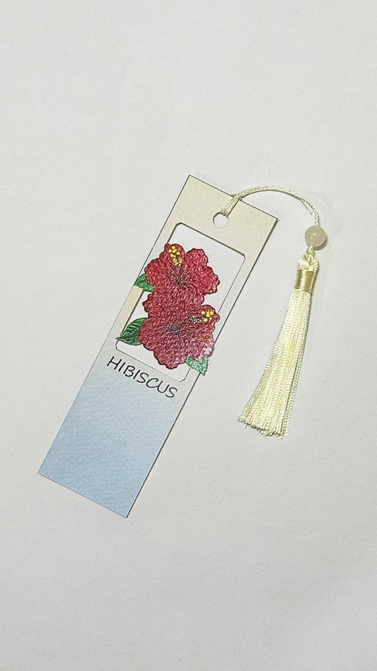 Hibiscus – Paper Art Bookmark