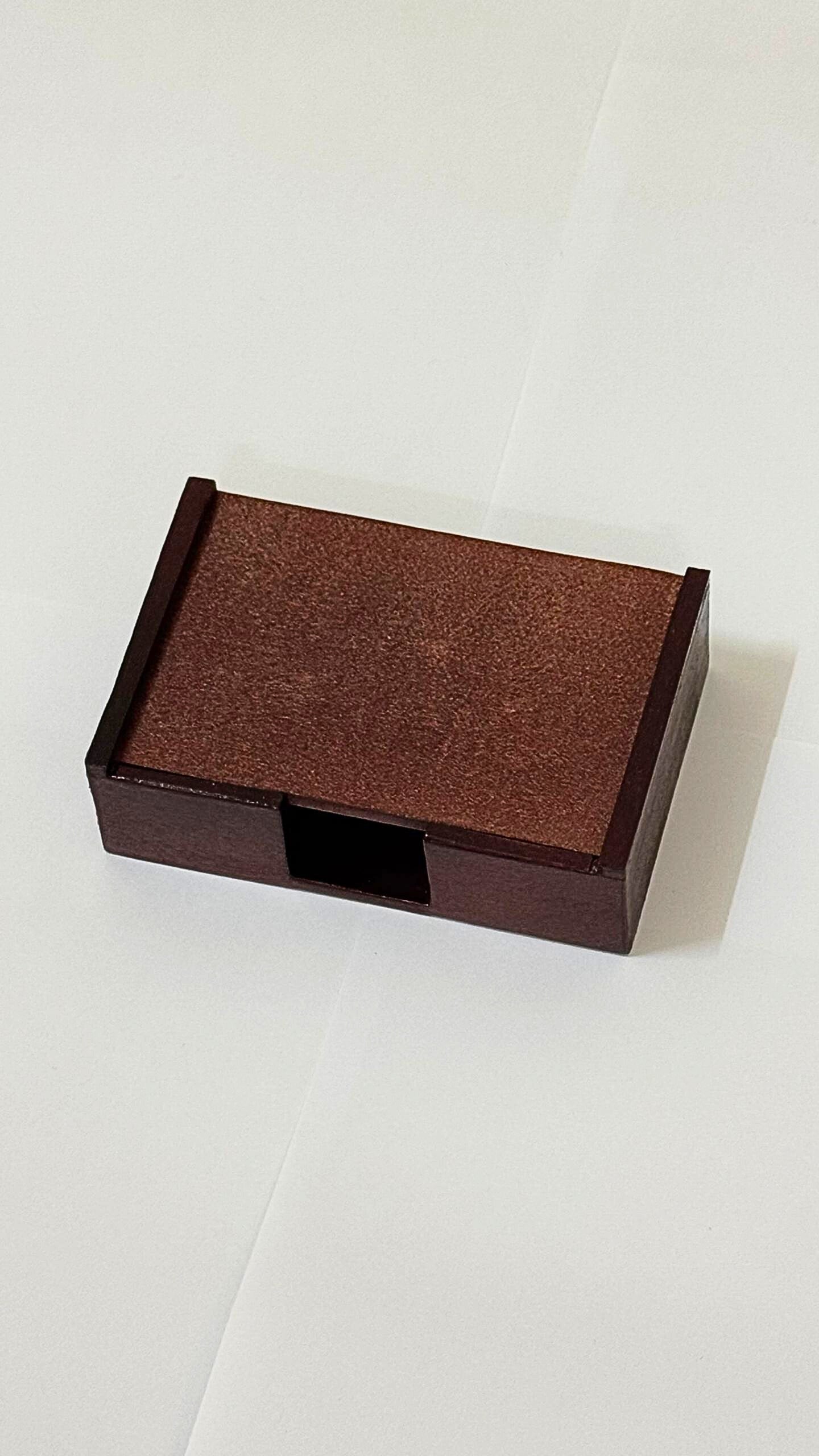 Wooden Business Card Holder (Walnut)