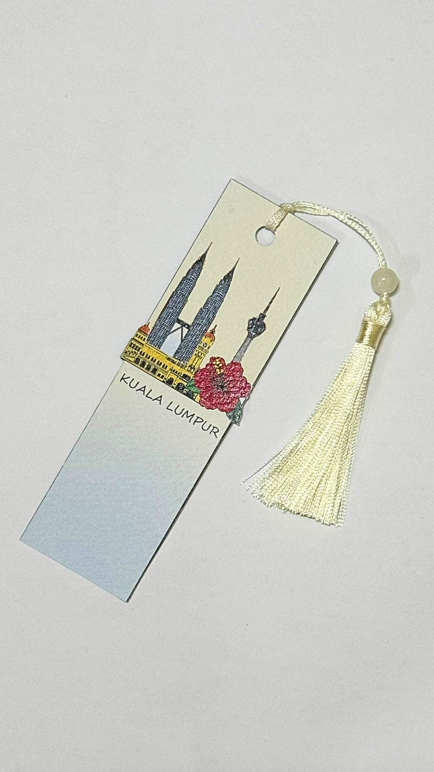 Kuala Lumpur, Malaysia – Paper Art Bookmark