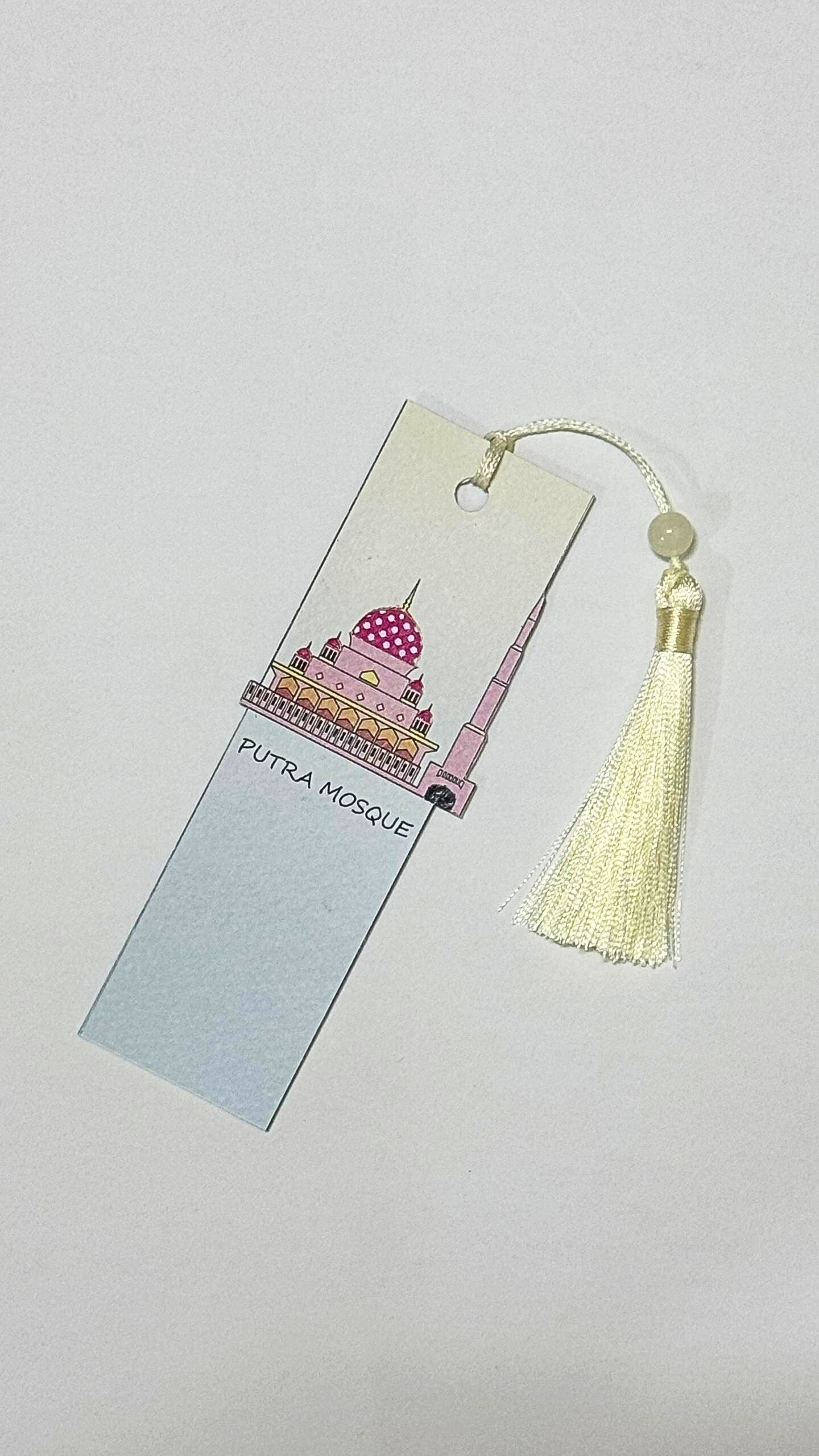 Putra Mosque - Paper Art Bookmark